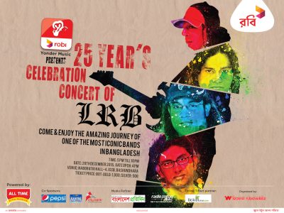 ROBI-LRB Concert Poster