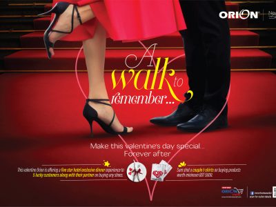 Orion Footwear Valentine Day Campaign